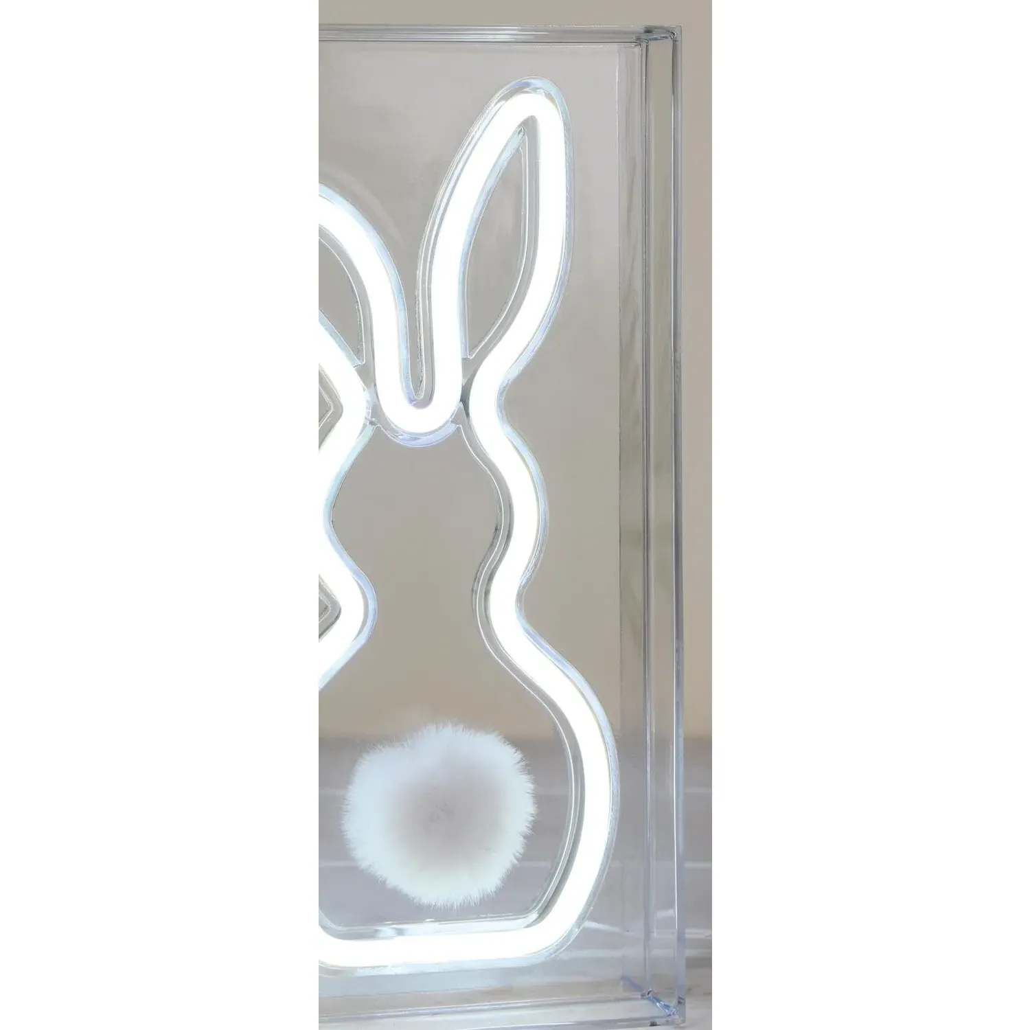 Neon Bunny Light - White