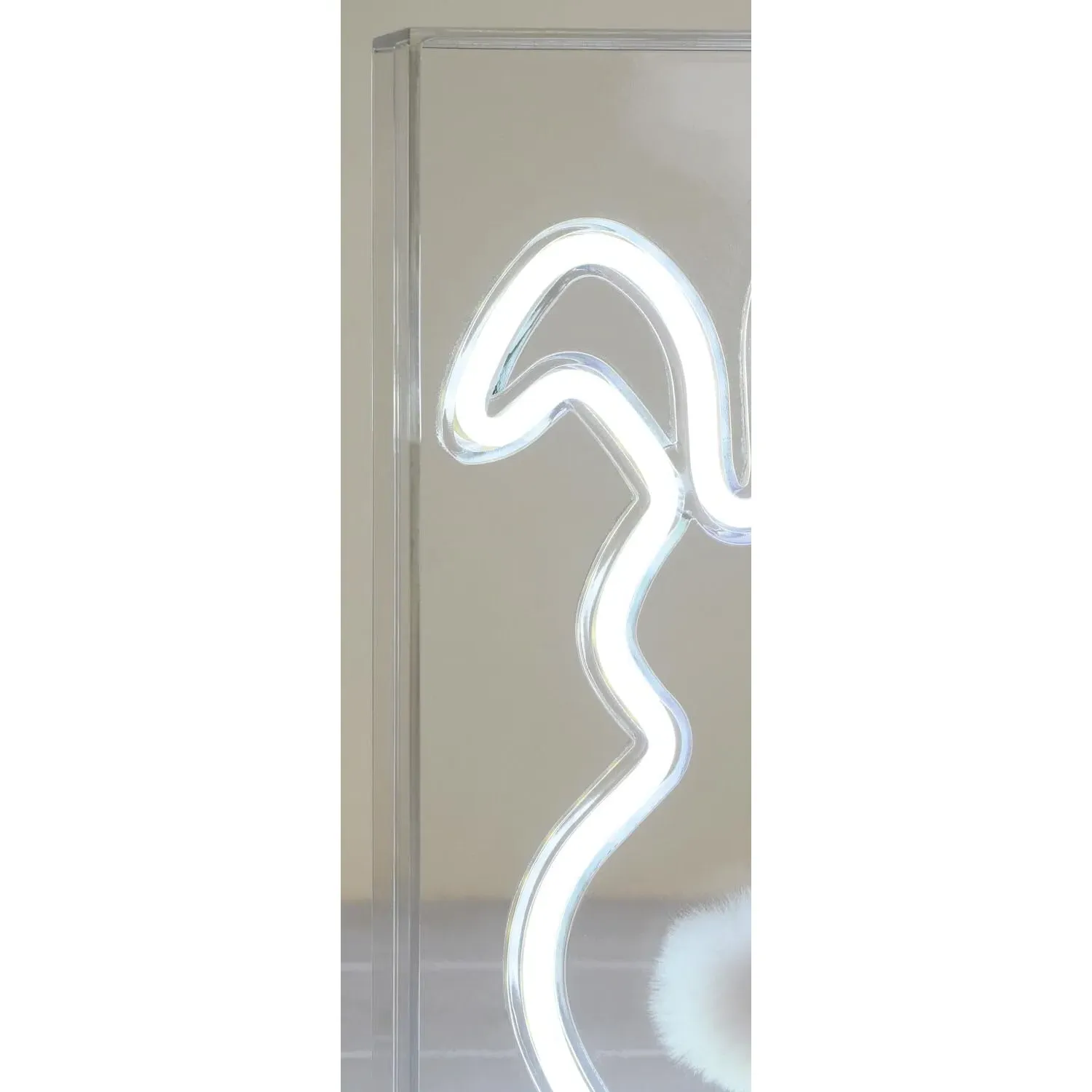 Neon Bunny Light - White