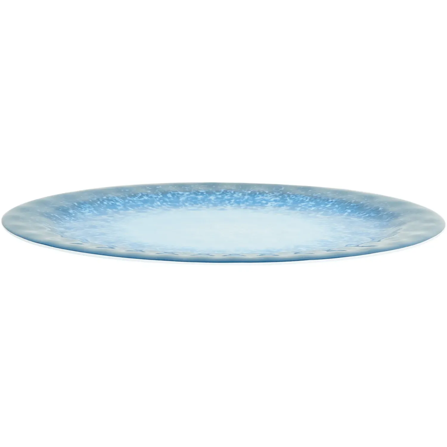 Neptune Melamine Oval Tray - Blue