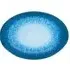 Neptune Melamine Oval Tray - Blue