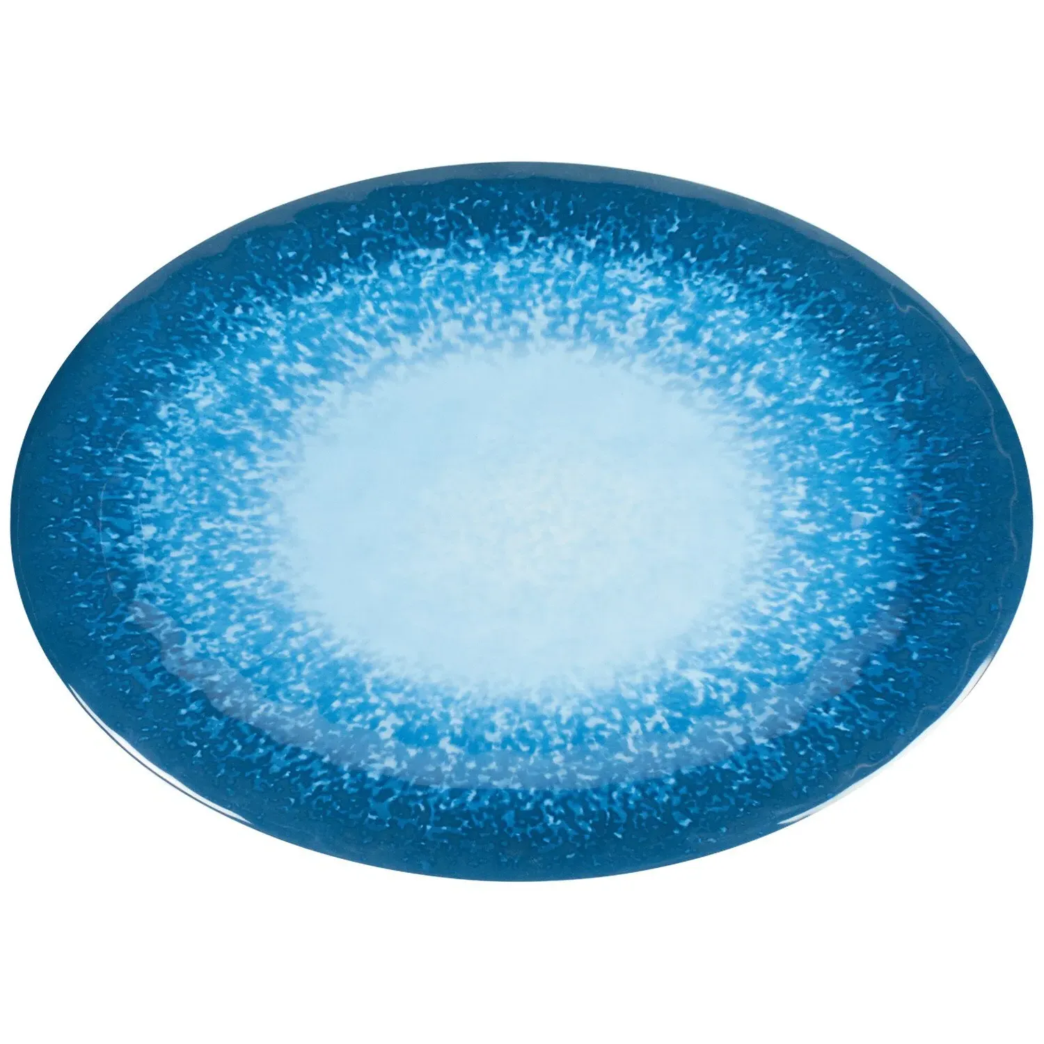 Neptune Melamine Oval Tray - Blue image