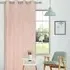 Neptune Velvet Panel Curtain - Blush