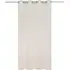 Neptune Velvet Panel Curtain - Natural