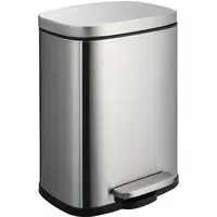 New York 3L Pedal Bin - Silver