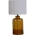 Noa Table Lamp - White, Brown