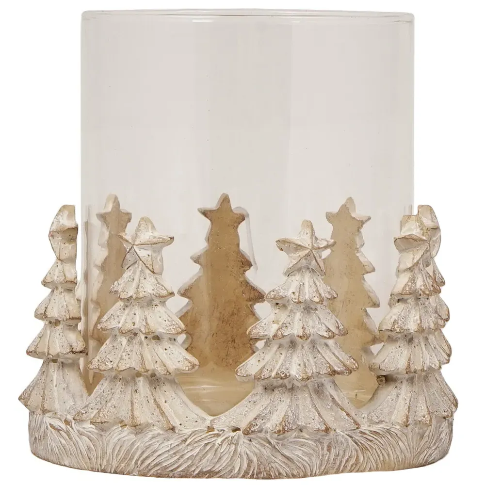 Nordic Forest Candle Holder - Natural