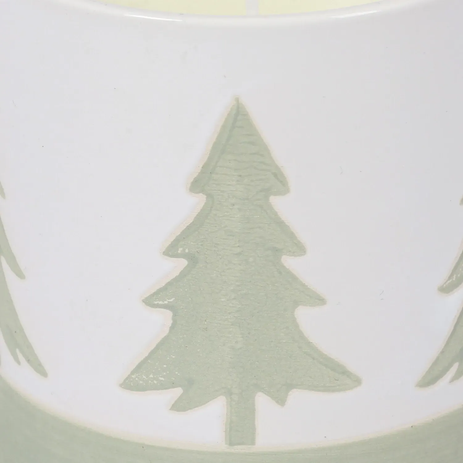Nordic Forest Candle - White