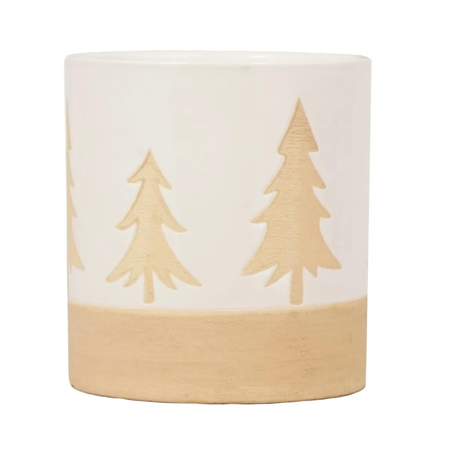 Nordic Forest Candle - White