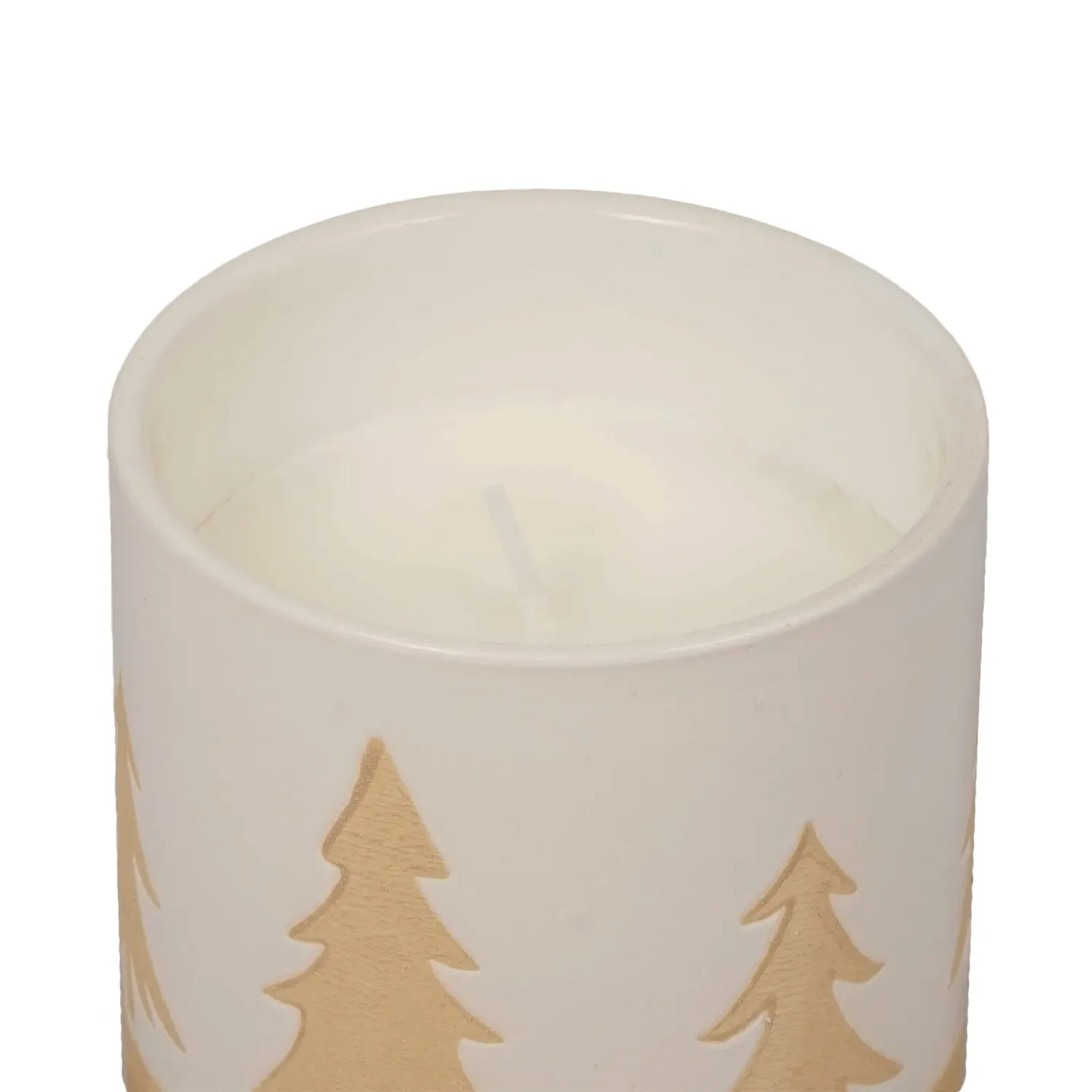 Nordic Forest Candle - White
