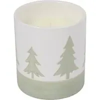 Nordic Forest Candle - White