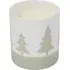 Nordic Forest Candle - White