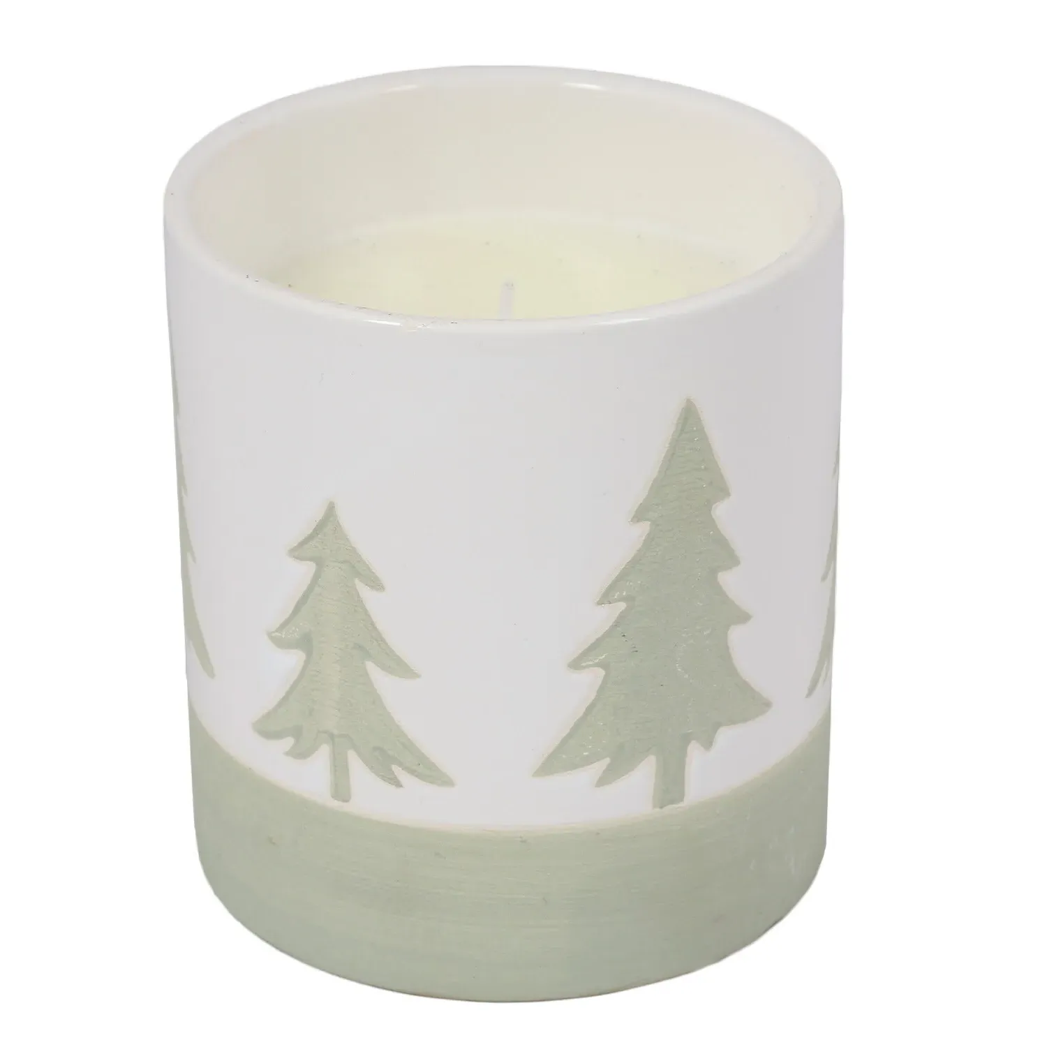 Nordic Forest Candle - White