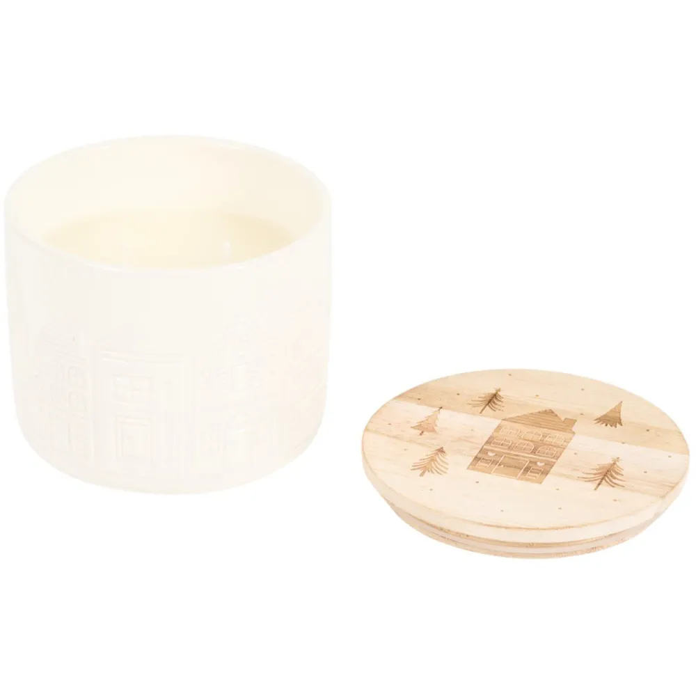 Nordic Houses Candle with LED Lights