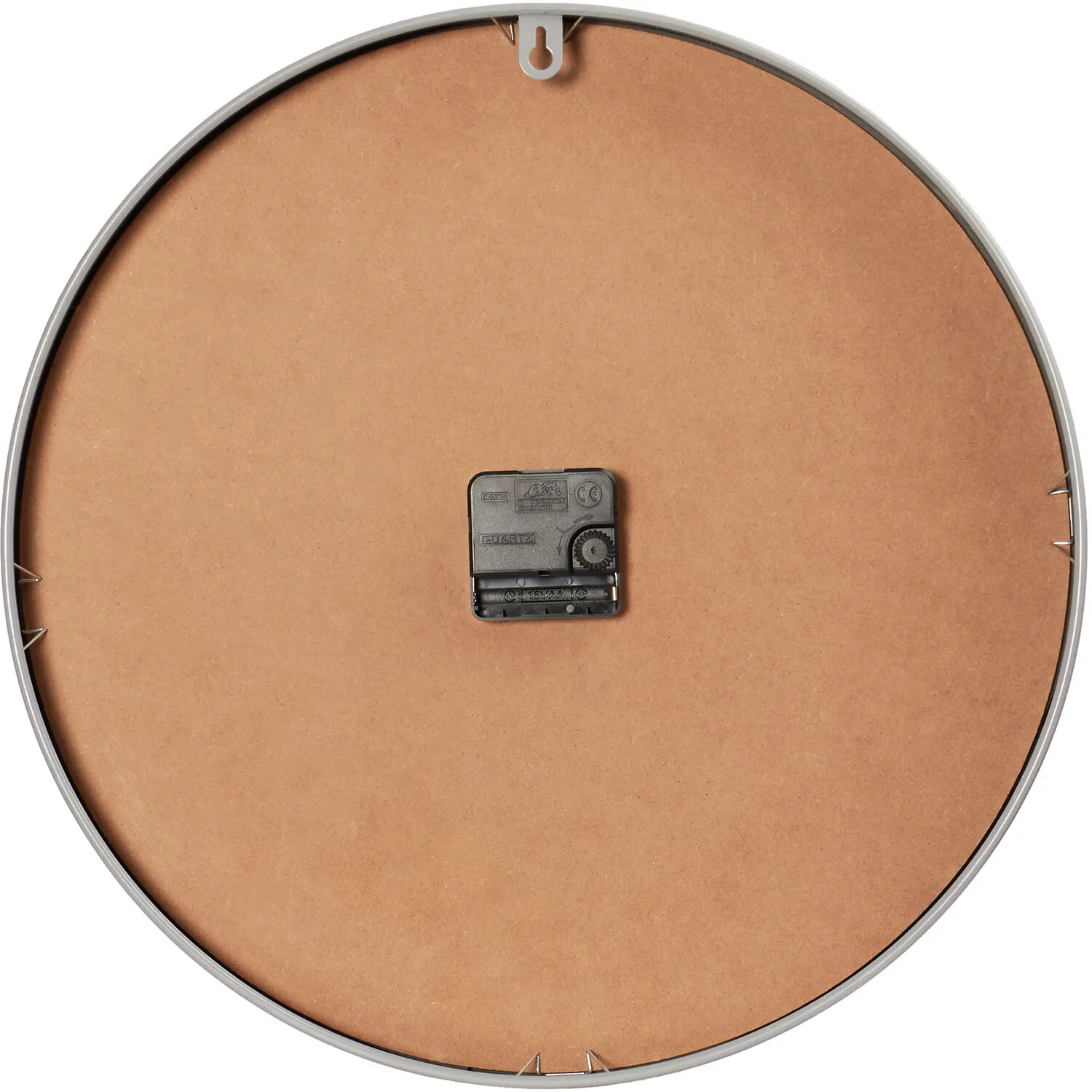 Nordic Round Wall Clock 40cm - Neutral