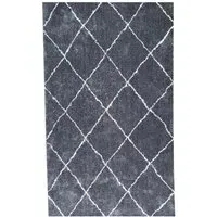 Nordic Rug - Grey & White