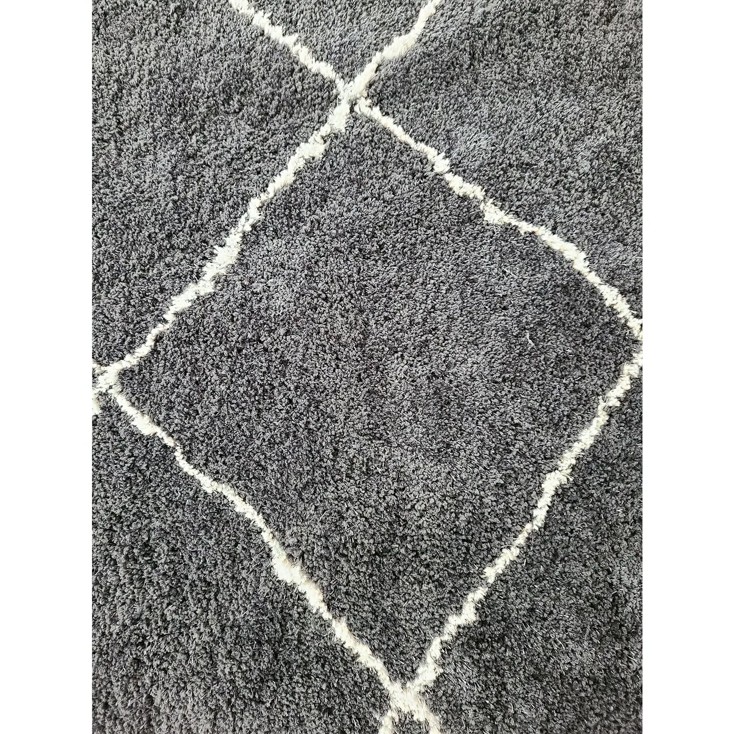 Nordic Rug - Grey & White