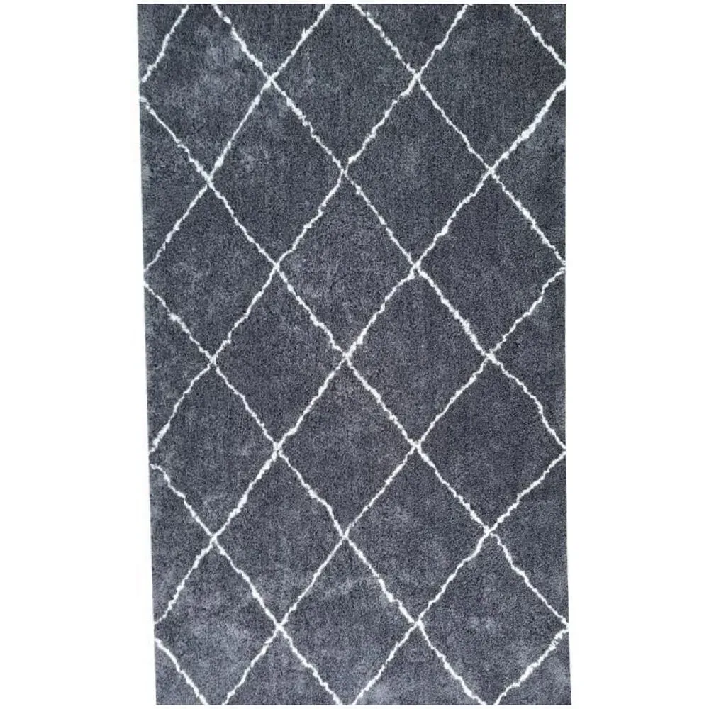 Nordic Rug - Grey & White image