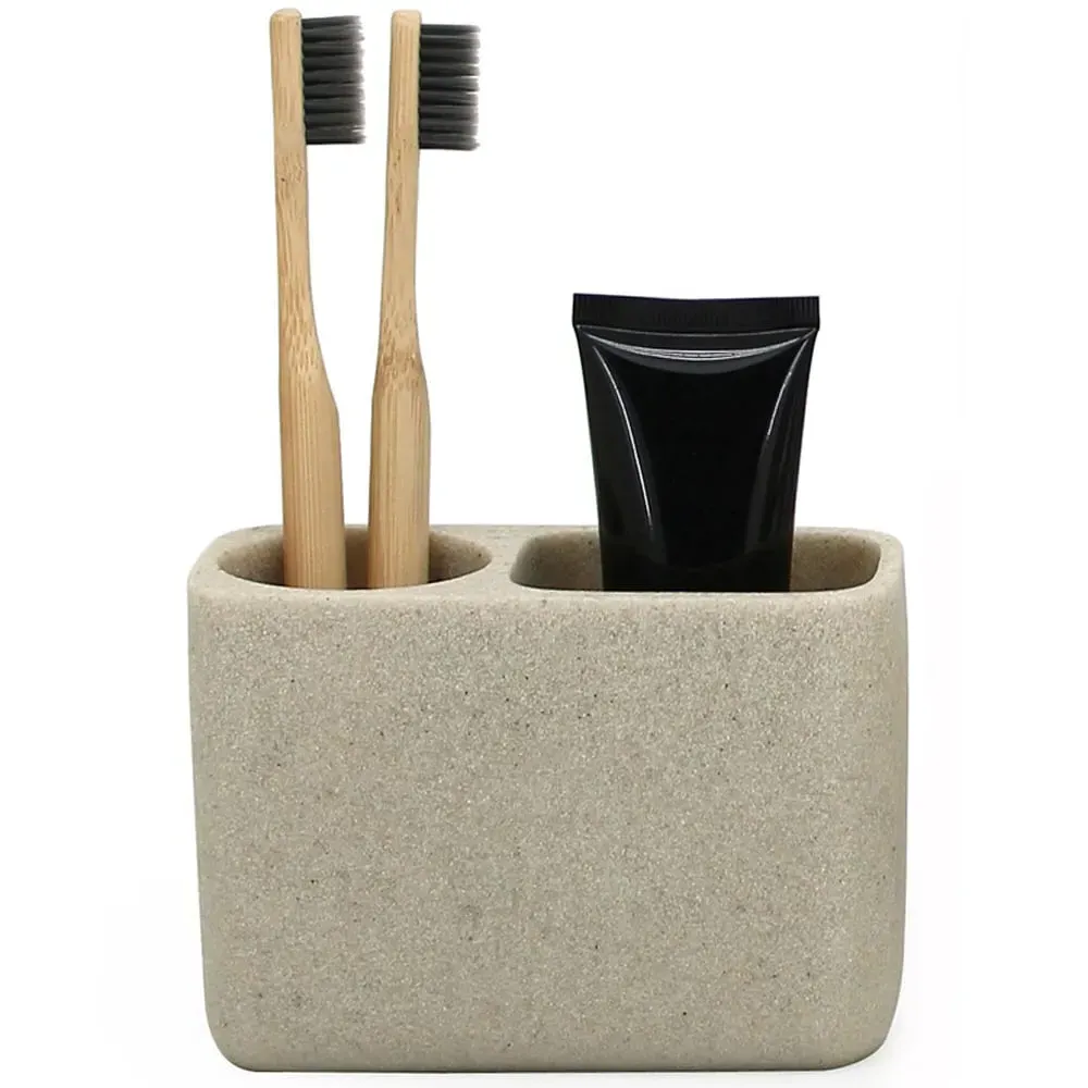 Nordic Toothbrush Holder - Beige image