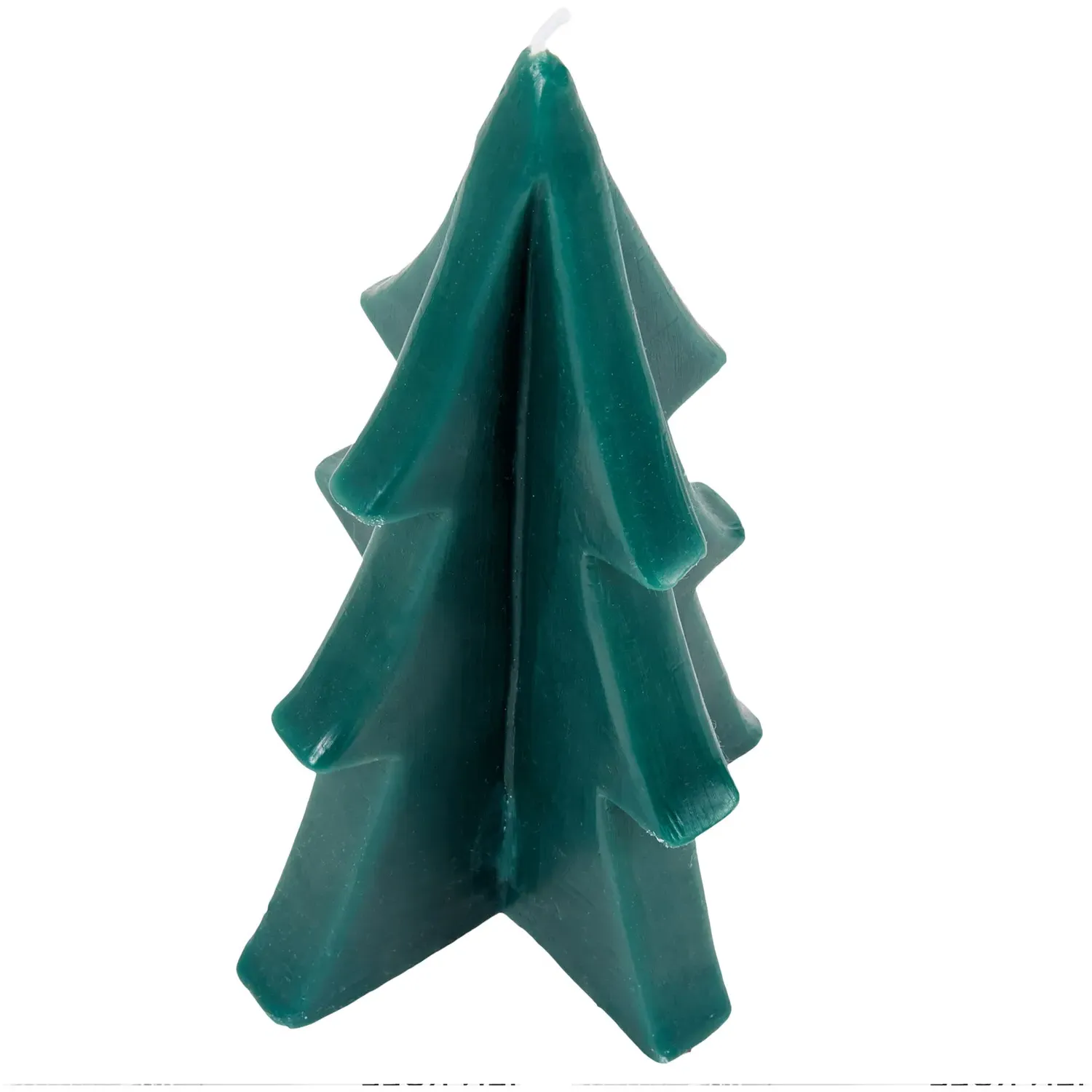 Nordic Tree Christmas Candle - Green