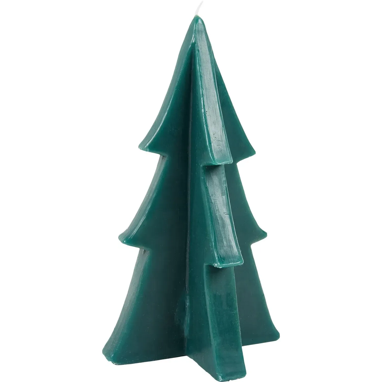 Nordic Tree Christmas Candle - Green