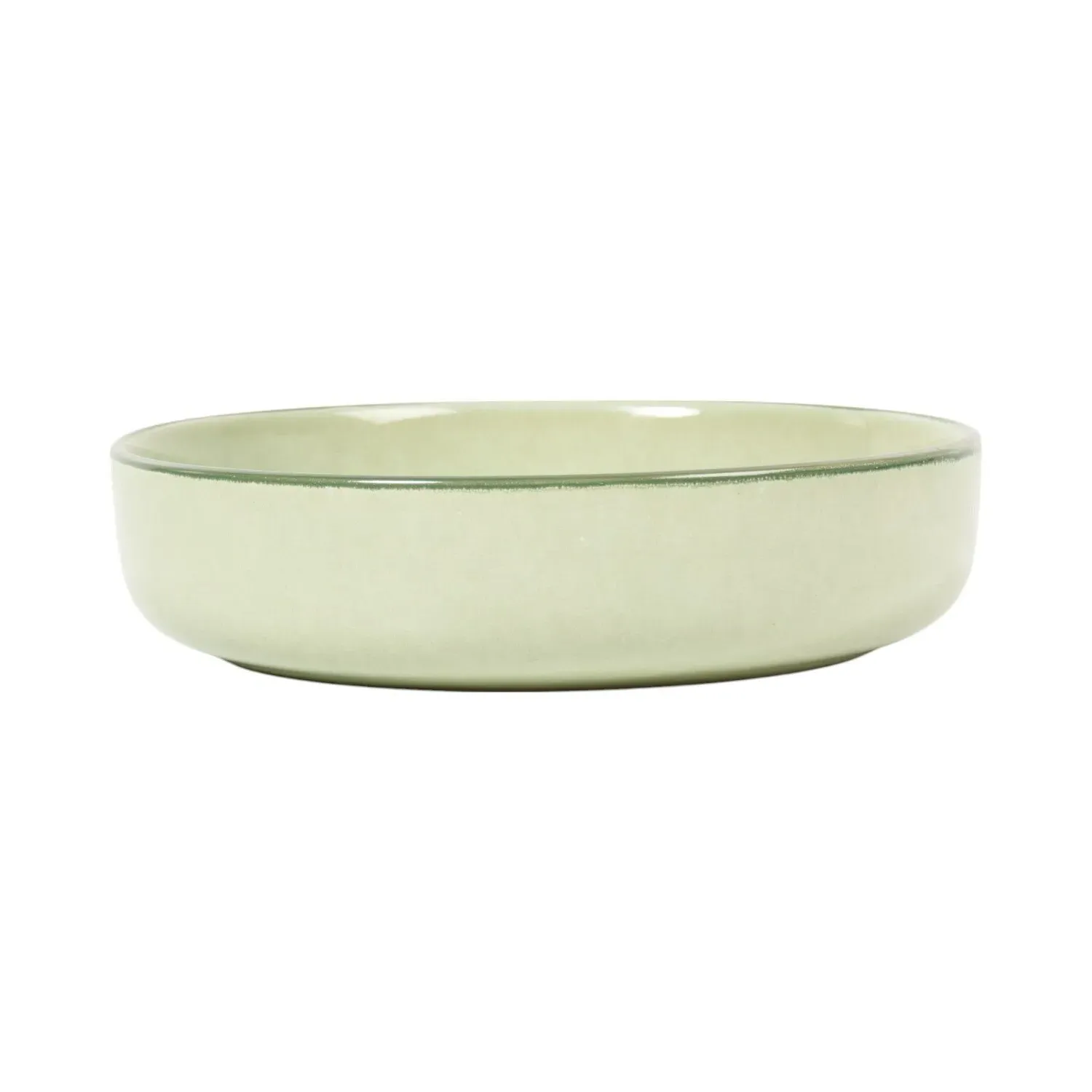 Nordic Tree Serving Bowl - Sage image
