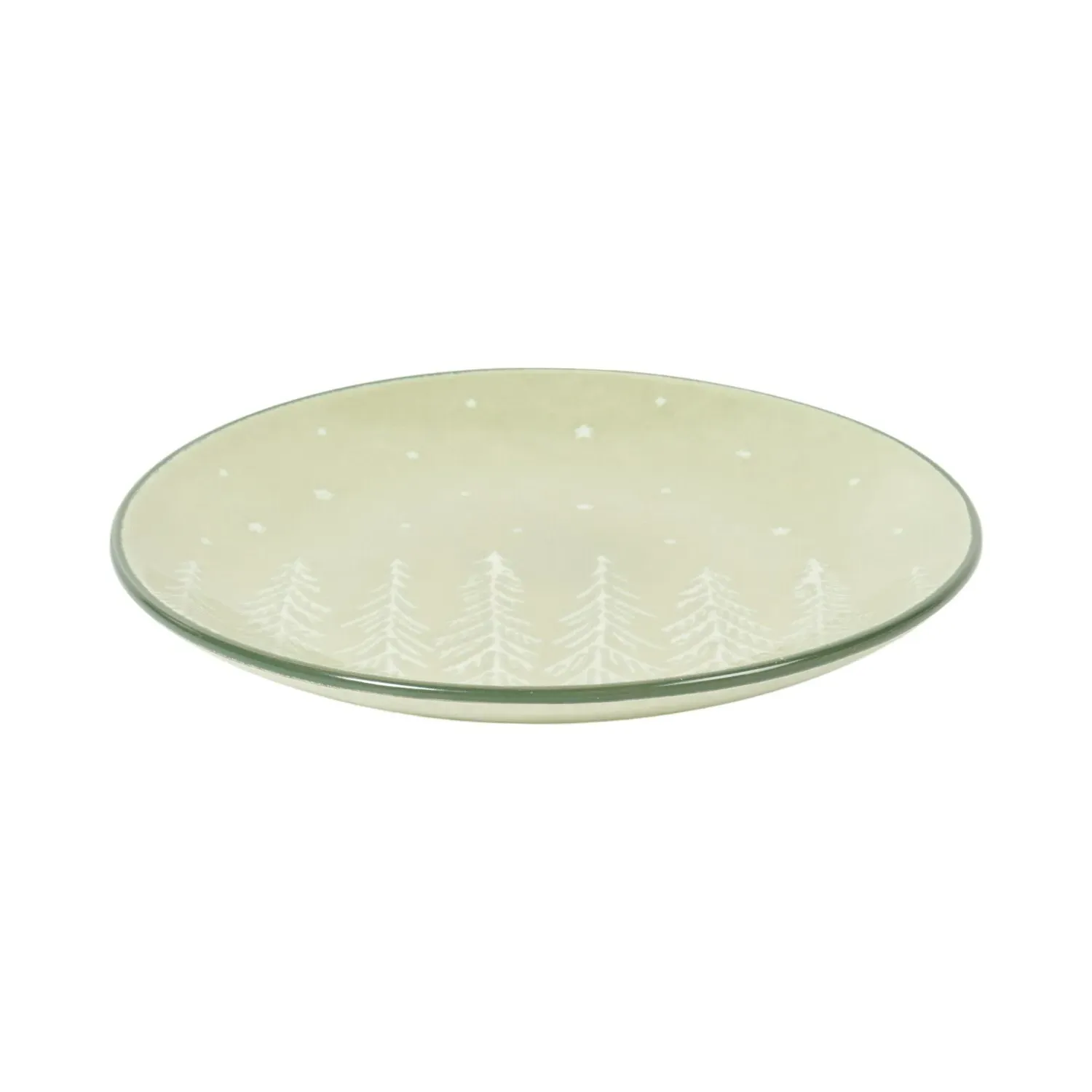 Nordic Tree Side Plate - Sage