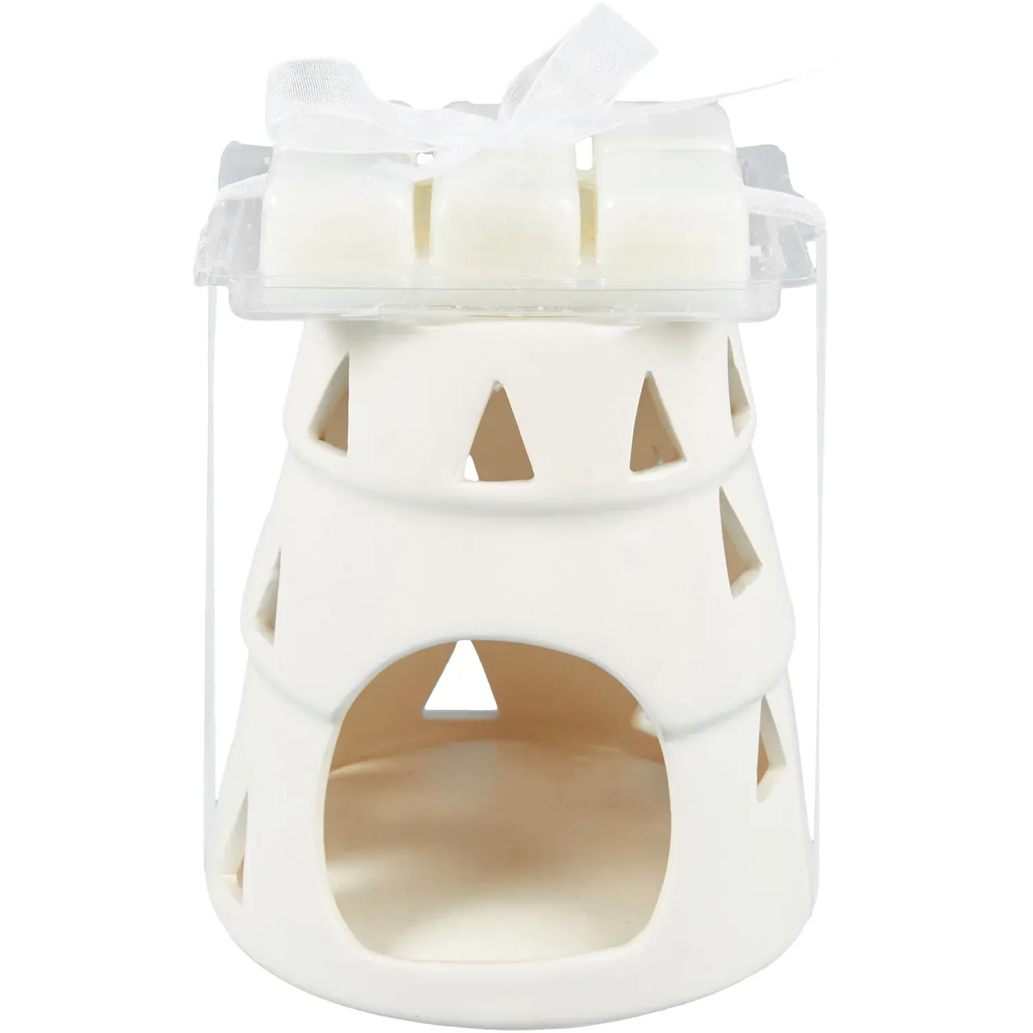 Nordic Tree Wax Burner Set - Green, Ceramic