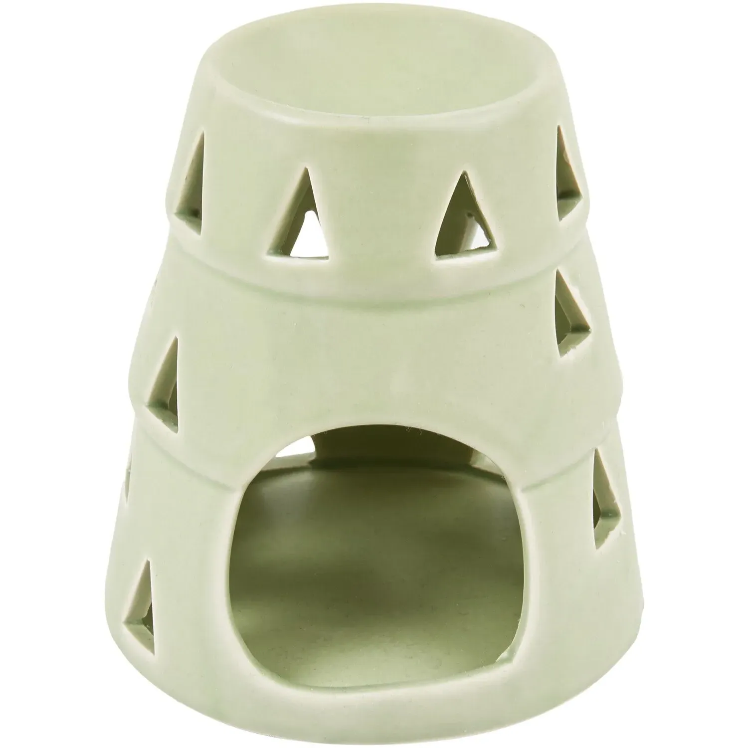 Nordic Tree Wax Burner Set - Green, Ceramic image