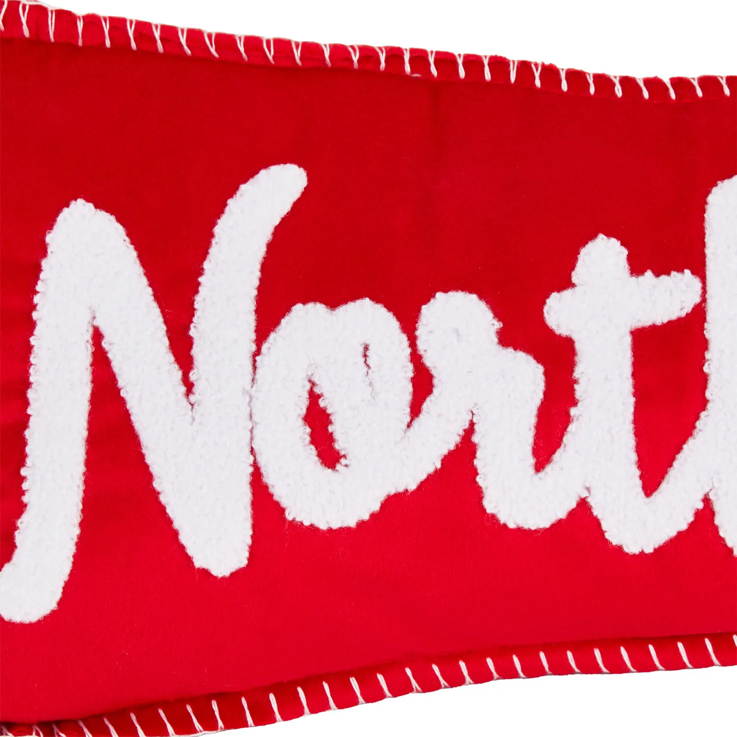 North Pole Cushion - Red