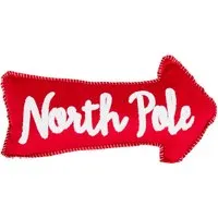 North Pole Cushion - Red