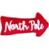 North Pole Cushion - Red