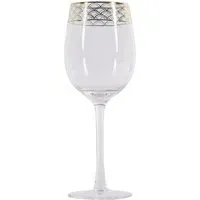 Nouveau Set of 4 Wine Glasses - Gold