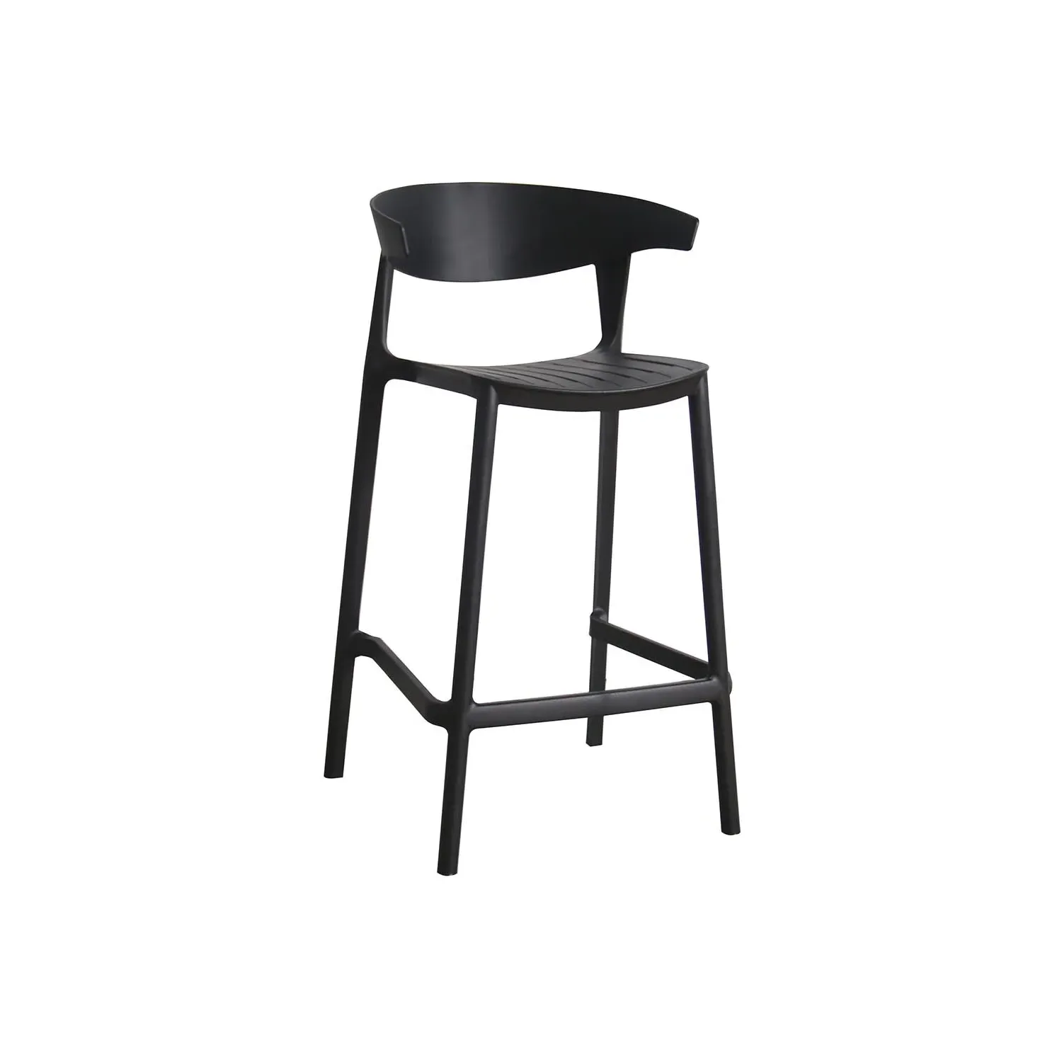 Nova Bar Stool - Black