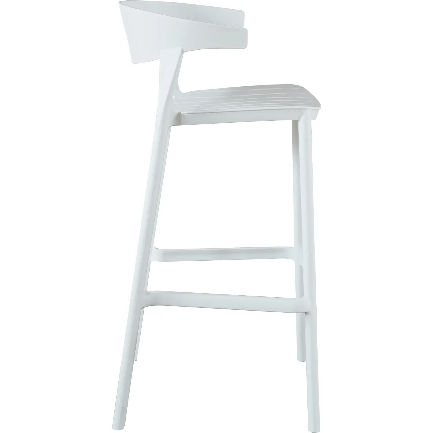 Nova Bar Stool - White