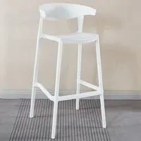 Nova Bar Stool - White