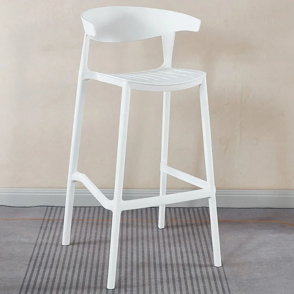 Nova Bar Stool - White