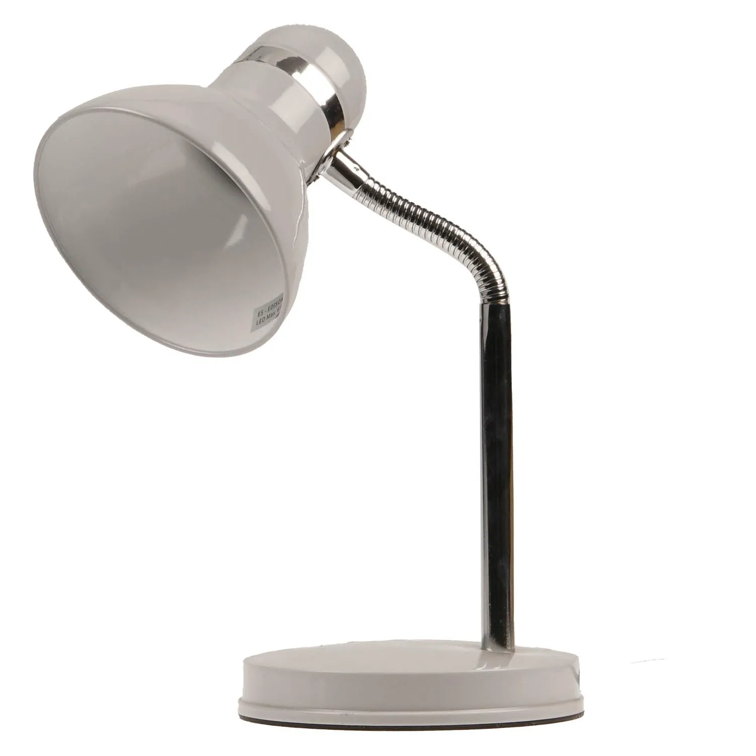 Nova Desk Lamp with Adjustable Stem - Grey