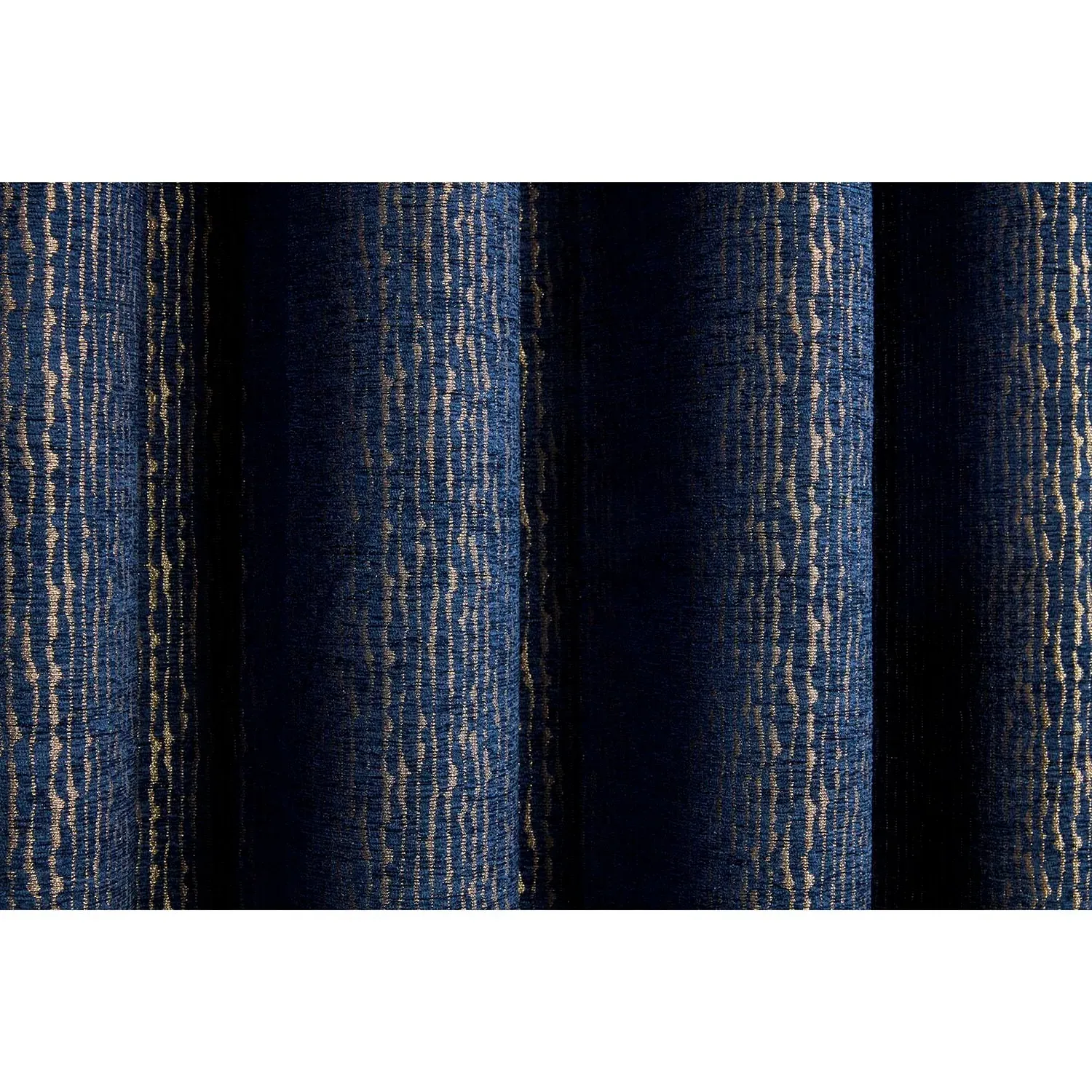 Nova Eyelet Curtain - Navy