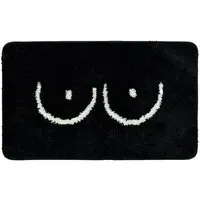 Novelty Bath Mat - Black