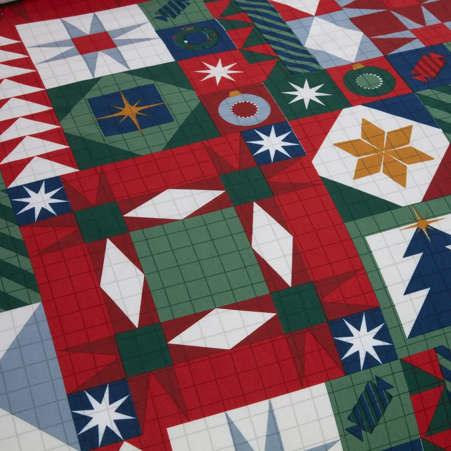 Novie Double Patchwork Duvet Set - Multicolour