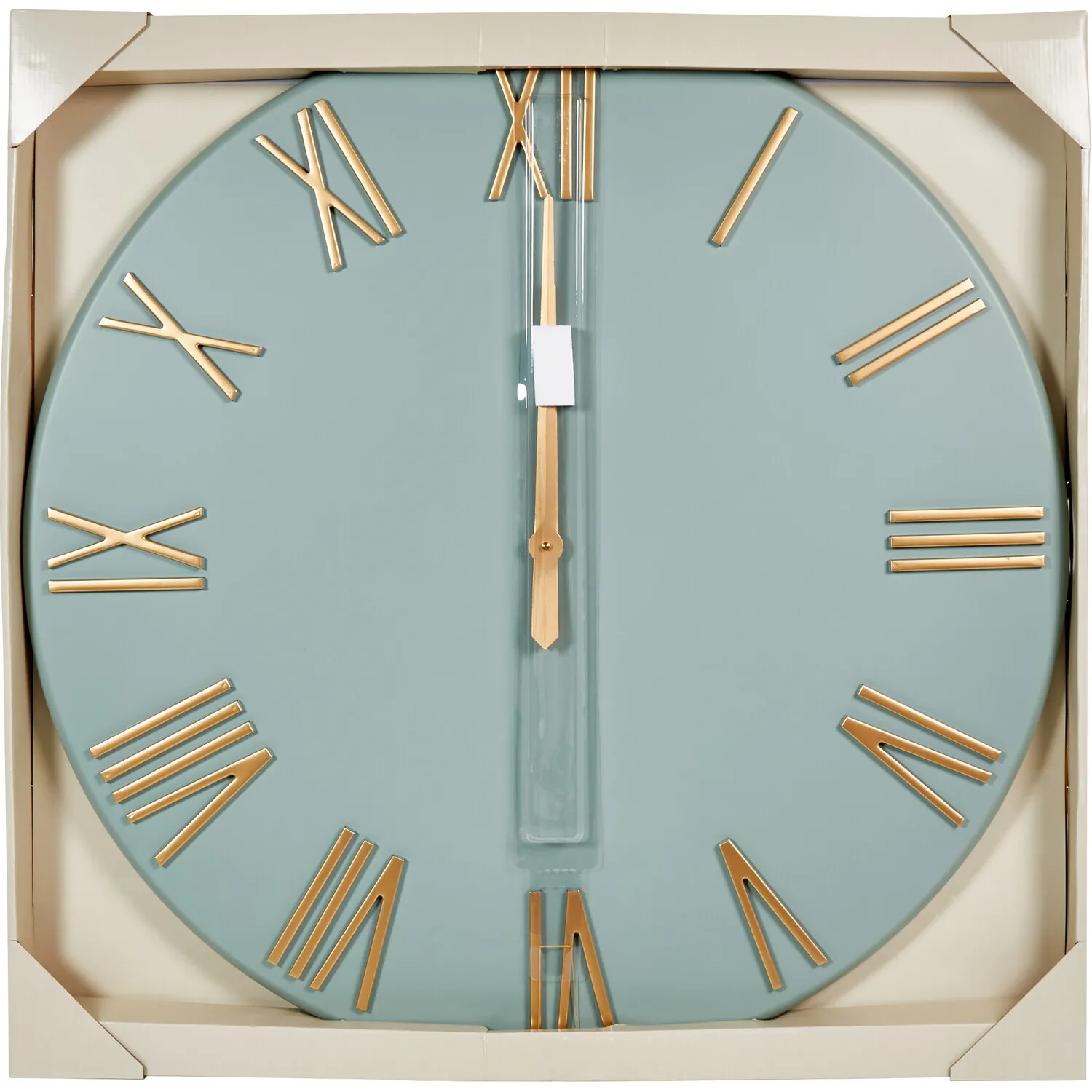 Numeral Wall Clock 78cm - Sage