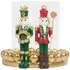Nutcracker Candle Holder - Red, Green