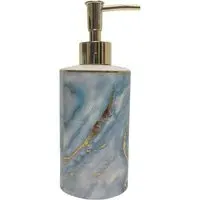Ocean Marble Soap Dispenser - Blue