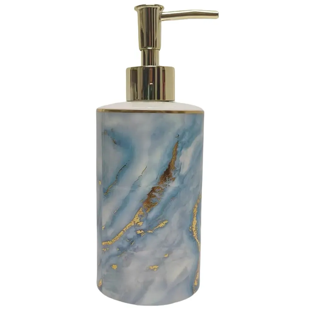 Ocean Marble Soap Dispenser - Blue