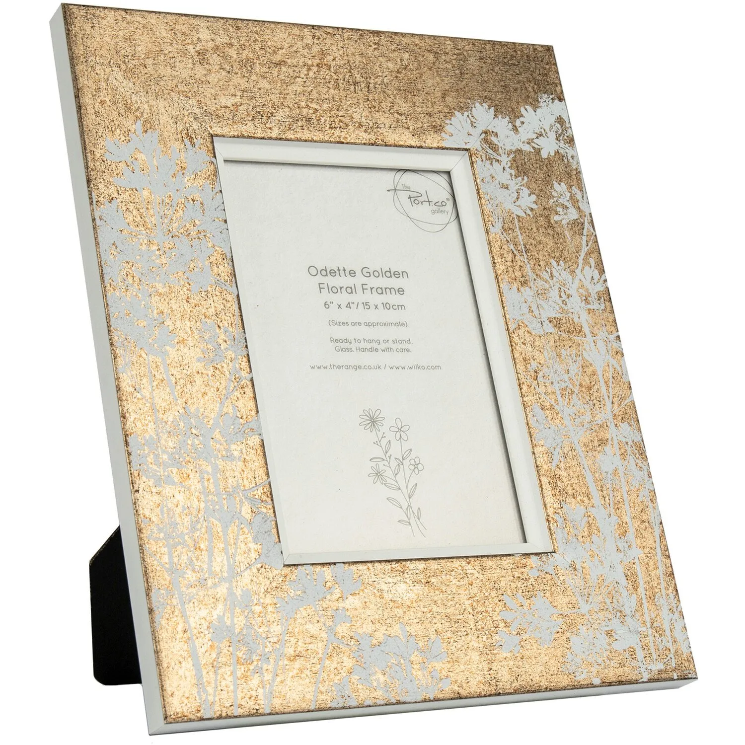 Odette 6x4 Photo Frame - Gold image