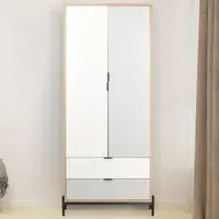 Odin Double Wardrobe - White