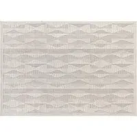 Ohio Geometric Indoor Outdoor Rug 80cm - Neutral