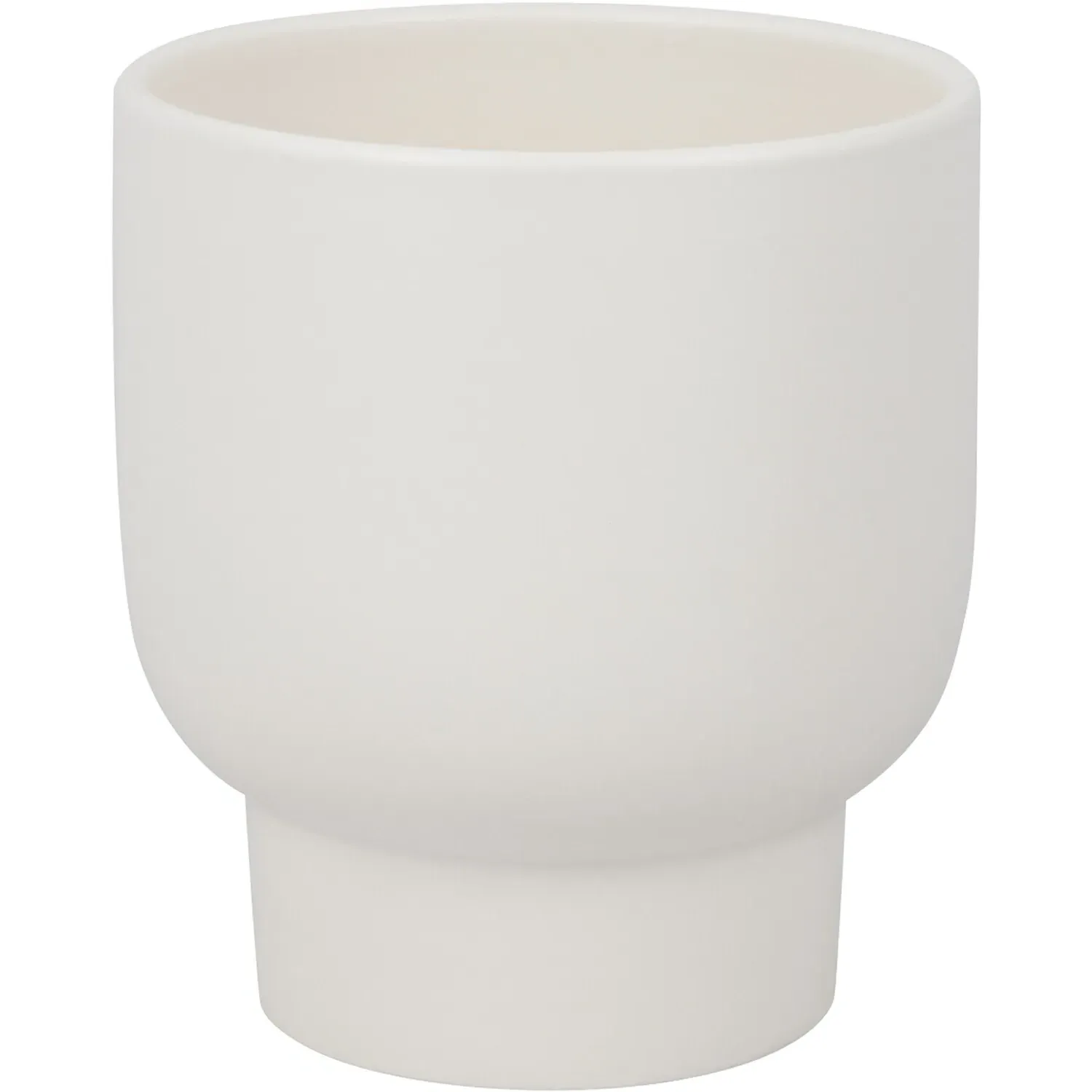 Olivia 17cm Ceramic Planter - Monochrome