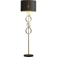 Olympia Floor Lamp with Textured Shade