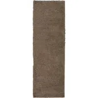 Olympia Shaggy Rug - Latte, Polypropylene